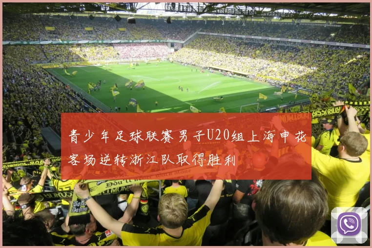 青少年足球联赛男子U20组上海申花客场逆转浙江队取得胜利