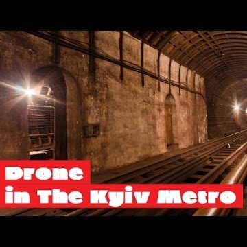 Польоти на мікродроні в київському метро